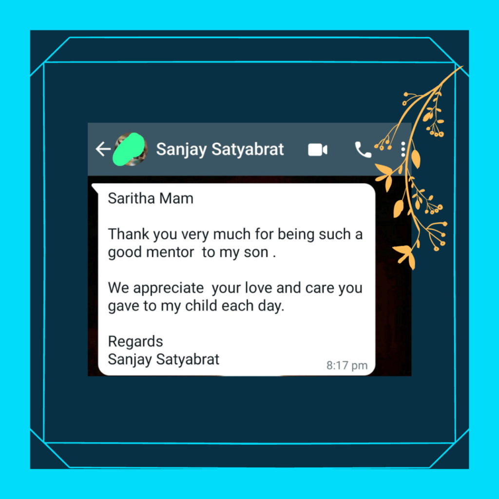Testimonial Sanjay